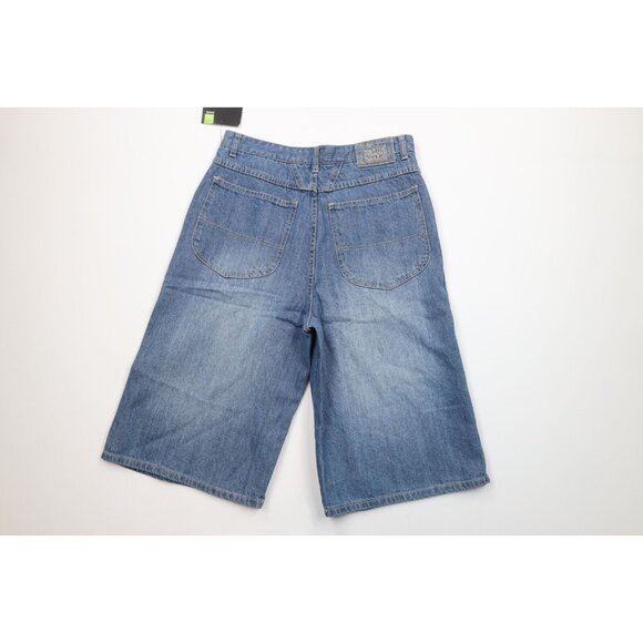 Deadstock Vtg 90s Marithe Francois Girbaud Mens 31 Baggy Denim Jean Shorts Jorts - Picture 7 of 10